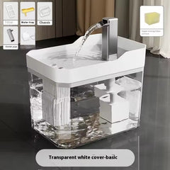 Automatic Feeder Dog Cat Food Bowl With Water Fountain Large Capacity Pet Food Storage Dispenser Container Puppy Pet Accessories